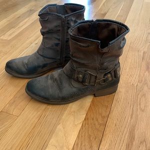 Madeline Girl Barlo Short Boots with Buckle